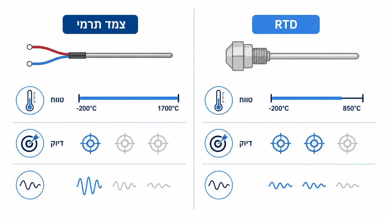 מה משמעות האותיות P, I, D בבקרת טמפרטורה?