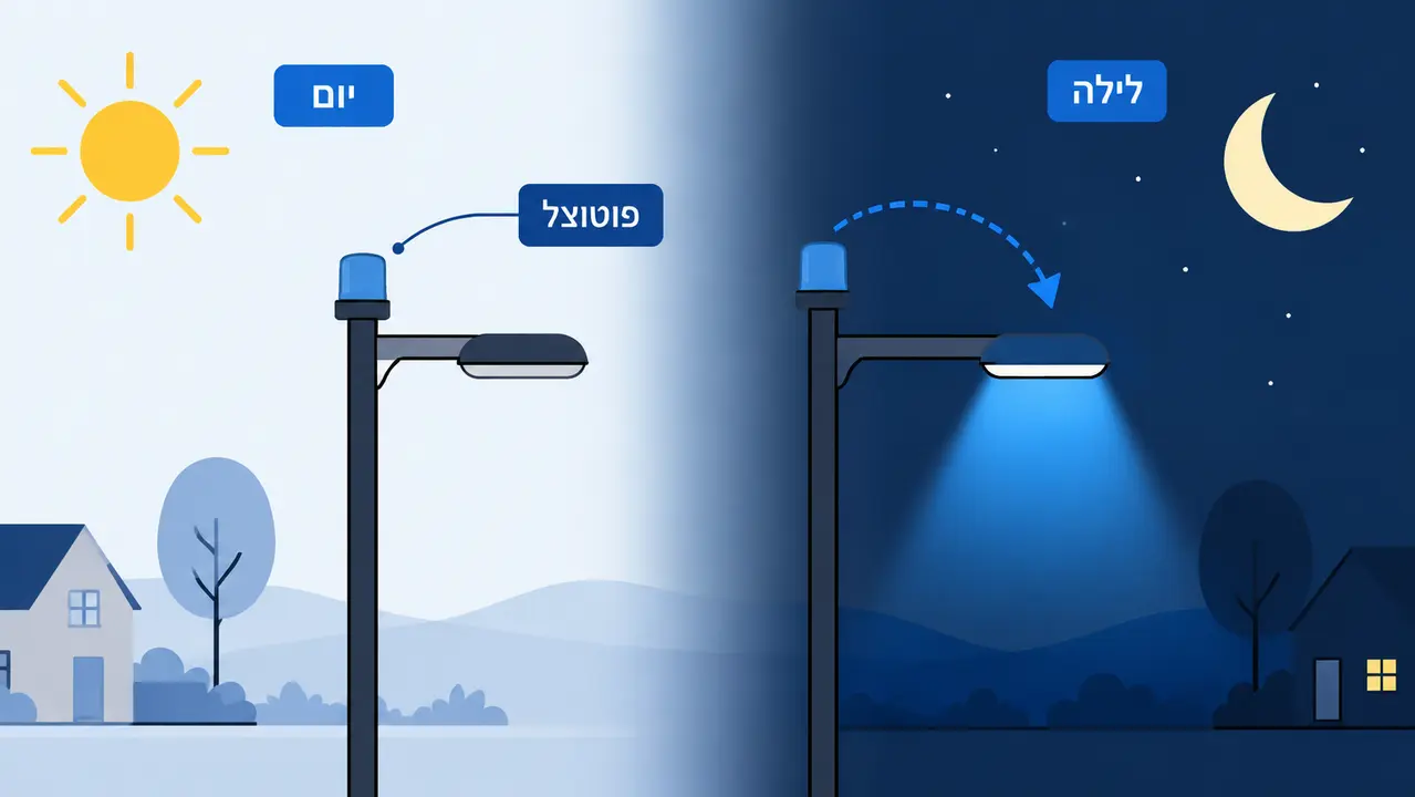 ‏מדריך רכישה והתקנה של תא פוטואלקטרי מנצח