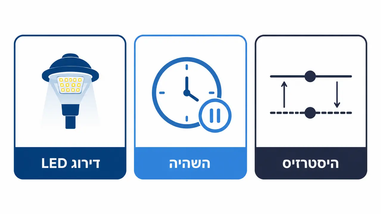איזה תא פוטואלקטרי מתאים במיוחד לתאורת LED